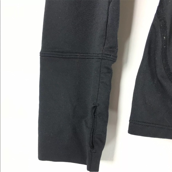 Gap Fit Long Sleeve Pullover Hoodie Top Thumbholes - Picture 5 of 7